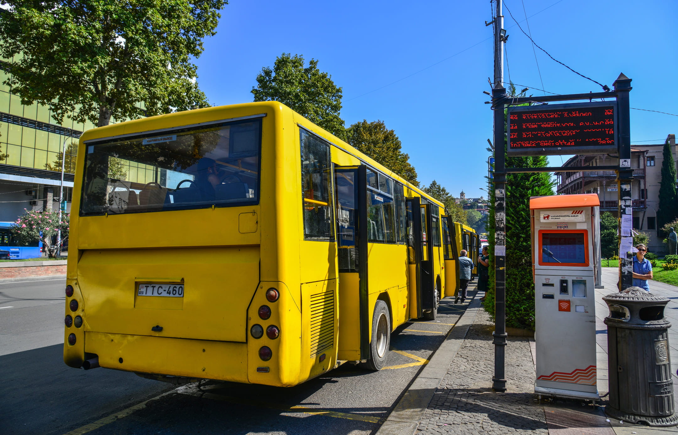 Bus in Tbilisi